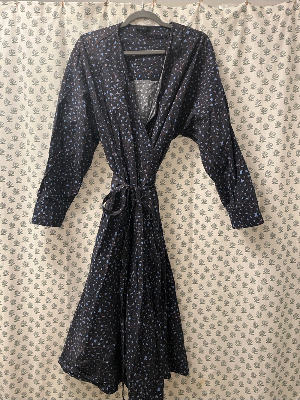 COS Printed Wrap Dress - Picture 7 of 9